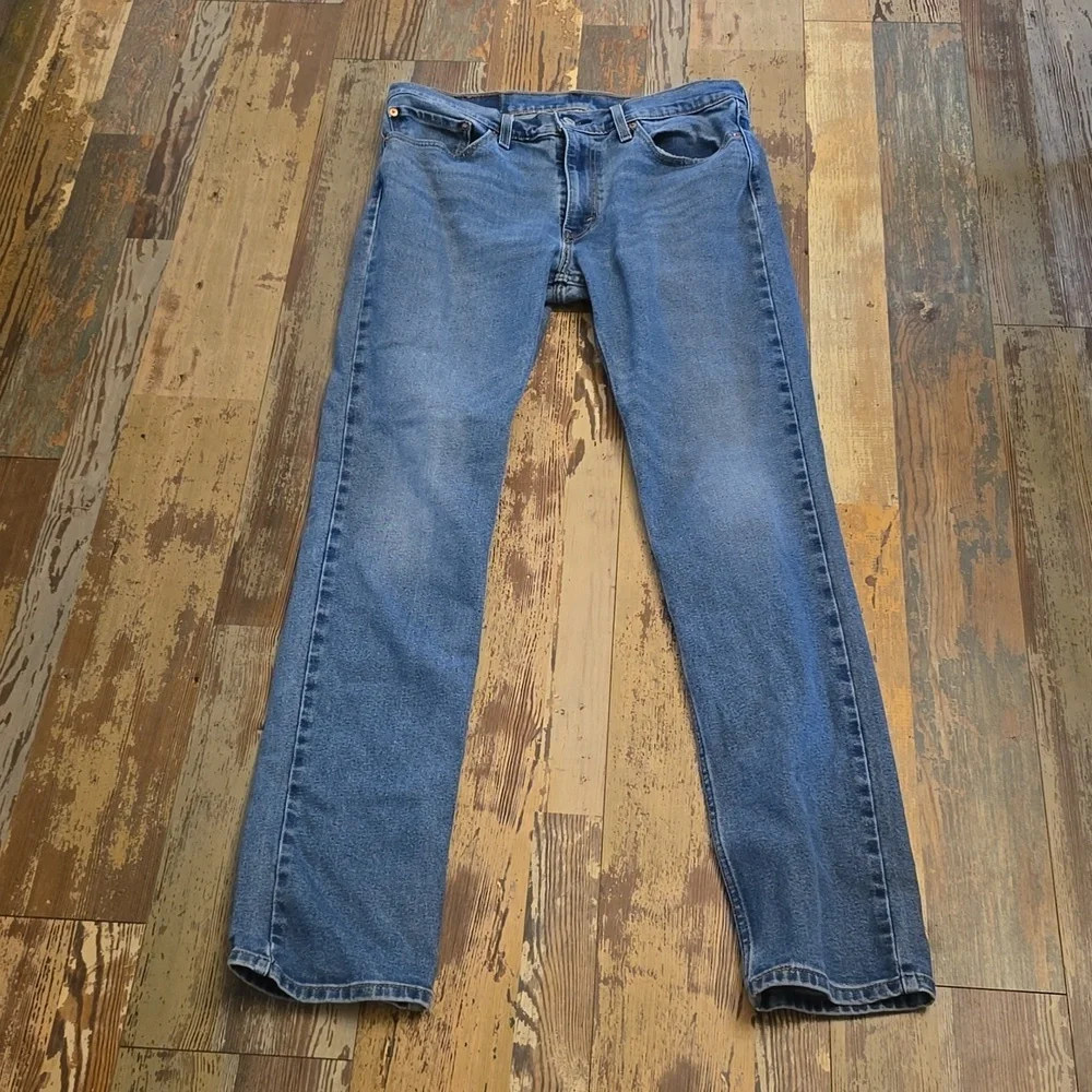 Levi's Denim Blue Jeans Straight Leg‎ Mens Size 34/34